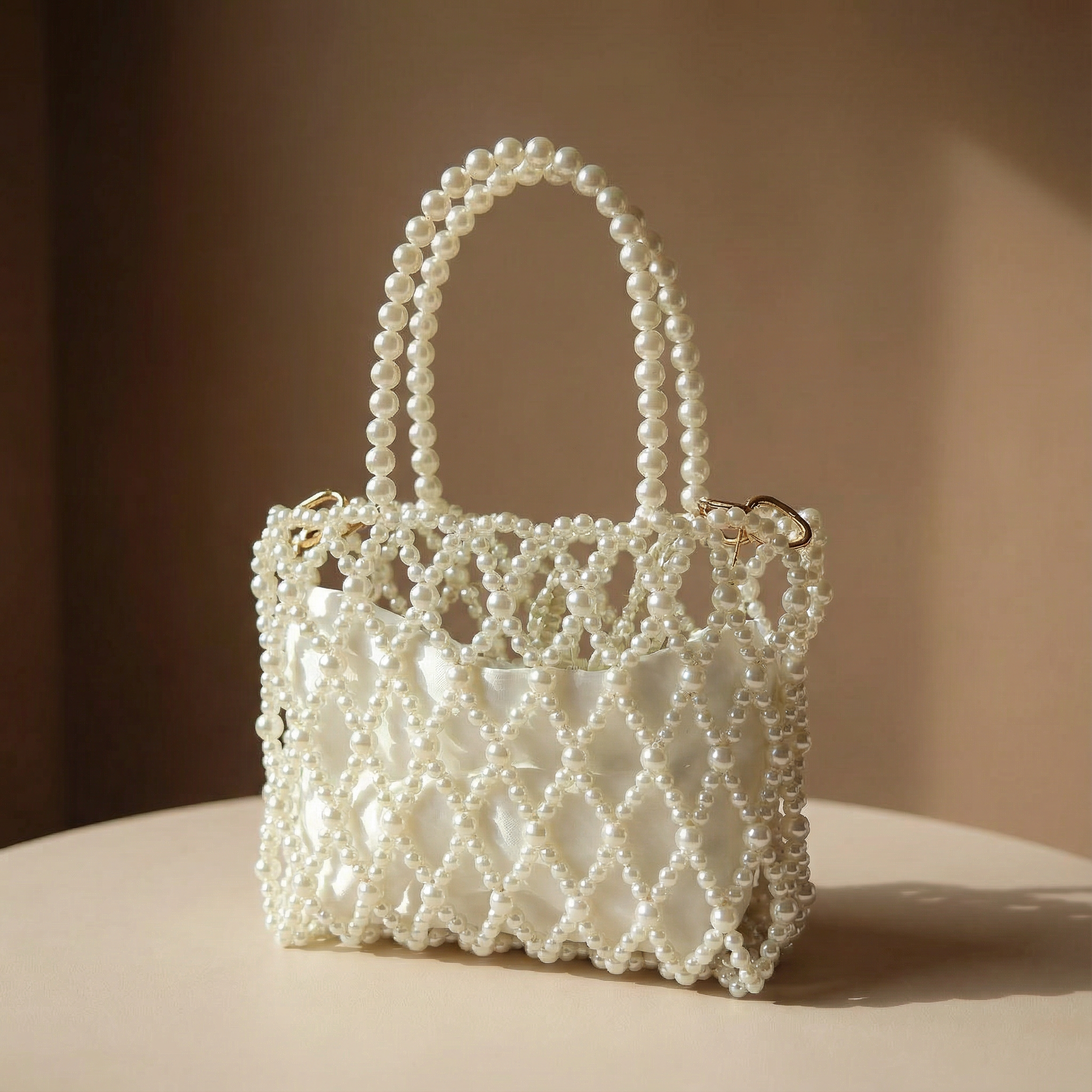 شنط خرز بتصاميم فريدة  
شنط يدوية فاخرة تيجان  