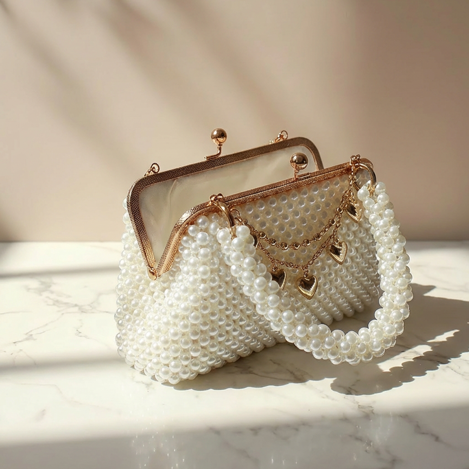 شنط خرز بتصاميم فريدة  
شنط يدوية فاخرة تيجان  