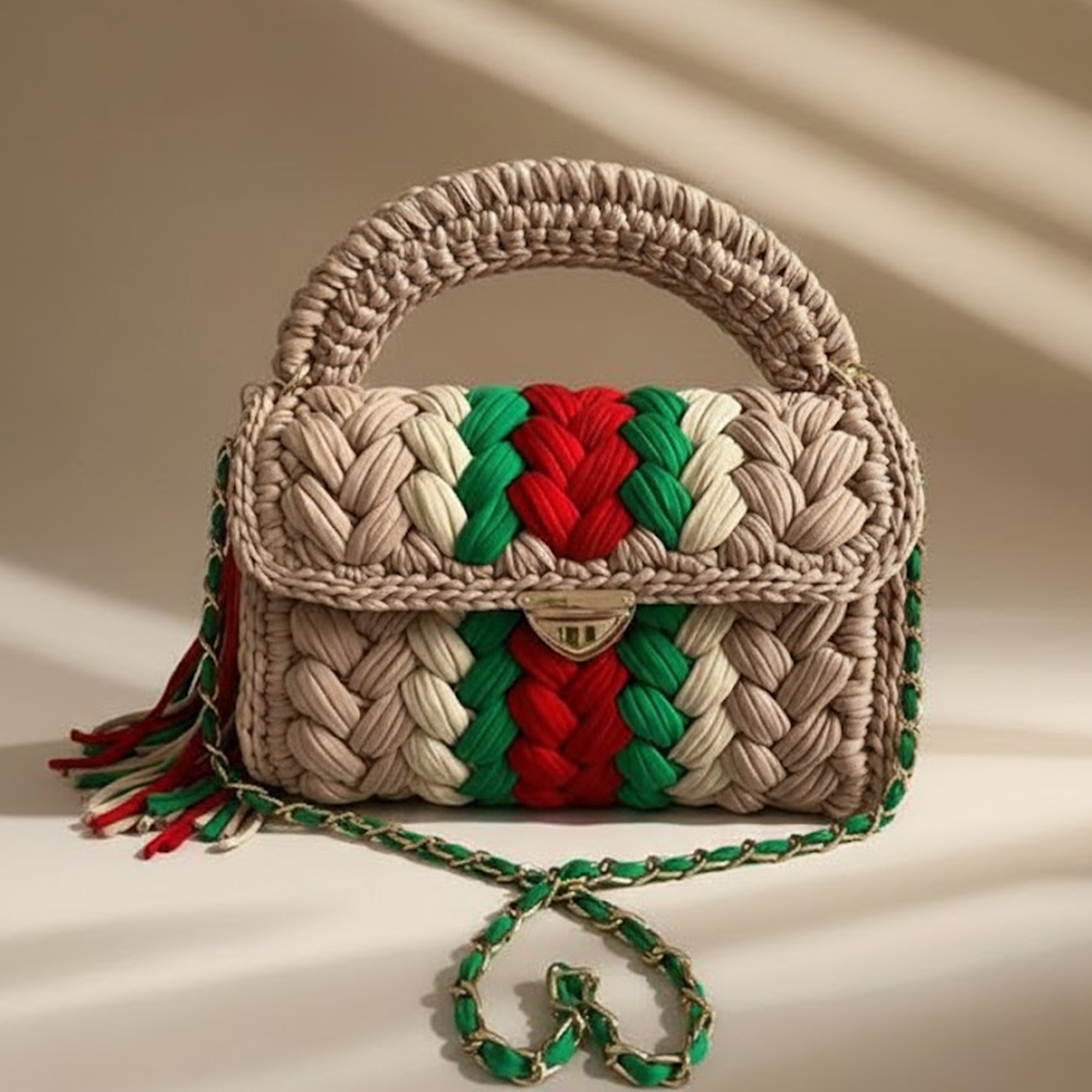 شنط كروشيه مصنوعة يدويًا    
شنط يدوية فاخرة تيجان  